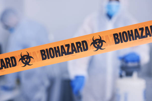 Professional Biohazard technician working in Montclair, NJ
